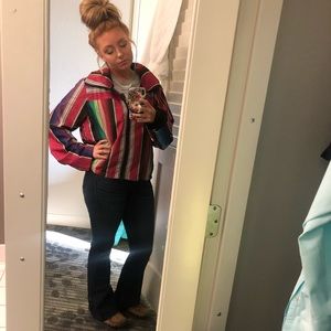 Judith March Serape Windbreaker